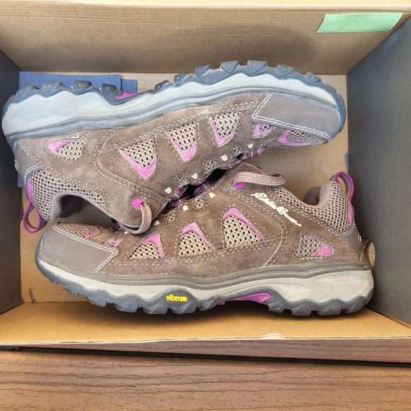 Hiking Shoes--Brown and Pink Size 7 - Picture 11 of 11